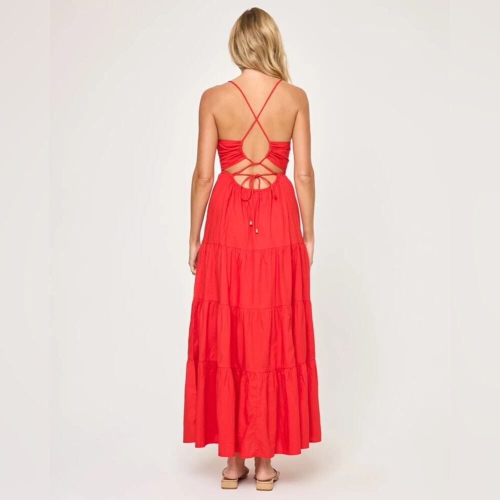 L*Space Laina Dress in Flame XL - Picture 7 of 11